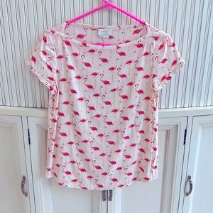 Kate Spade Flamingo Top